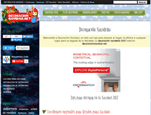 Tablet Screenshot of decoracionnavidad.net